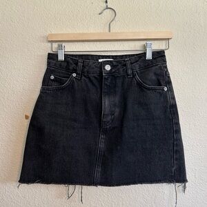 Topshop denim skirt